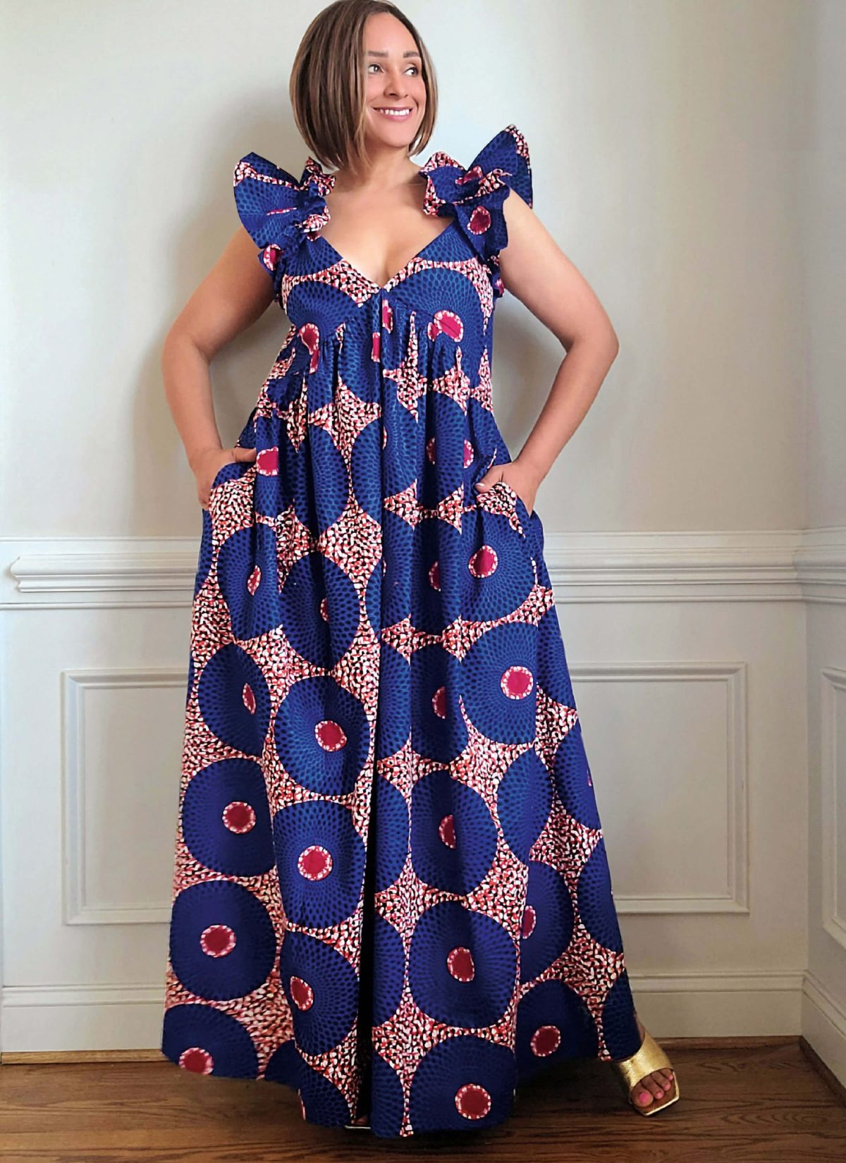 Know Me Sewing Pattern ME2126 Misses' Dress in Two Lengths by Keechii B Style