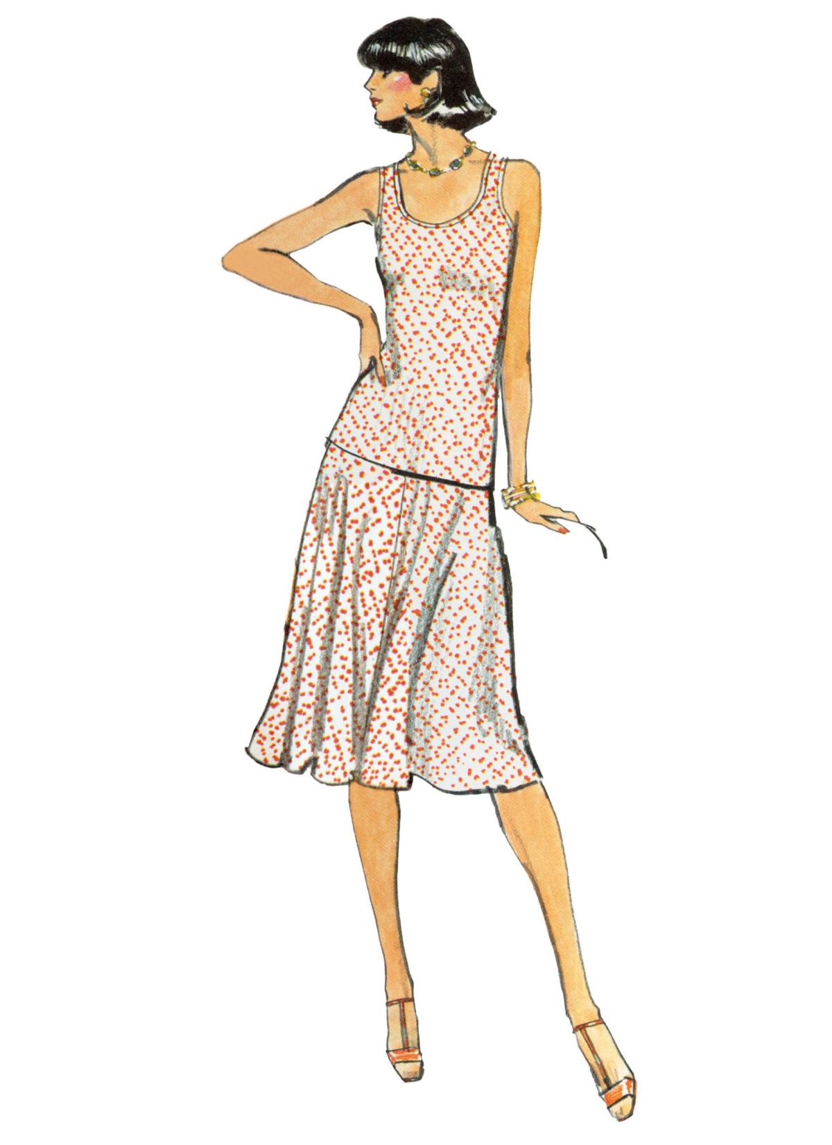 Vogue Patterns Sewing Pattern V2122 Misses' Knit Jacket, Belt, Skirt and Top by Diane von Furstenberg
