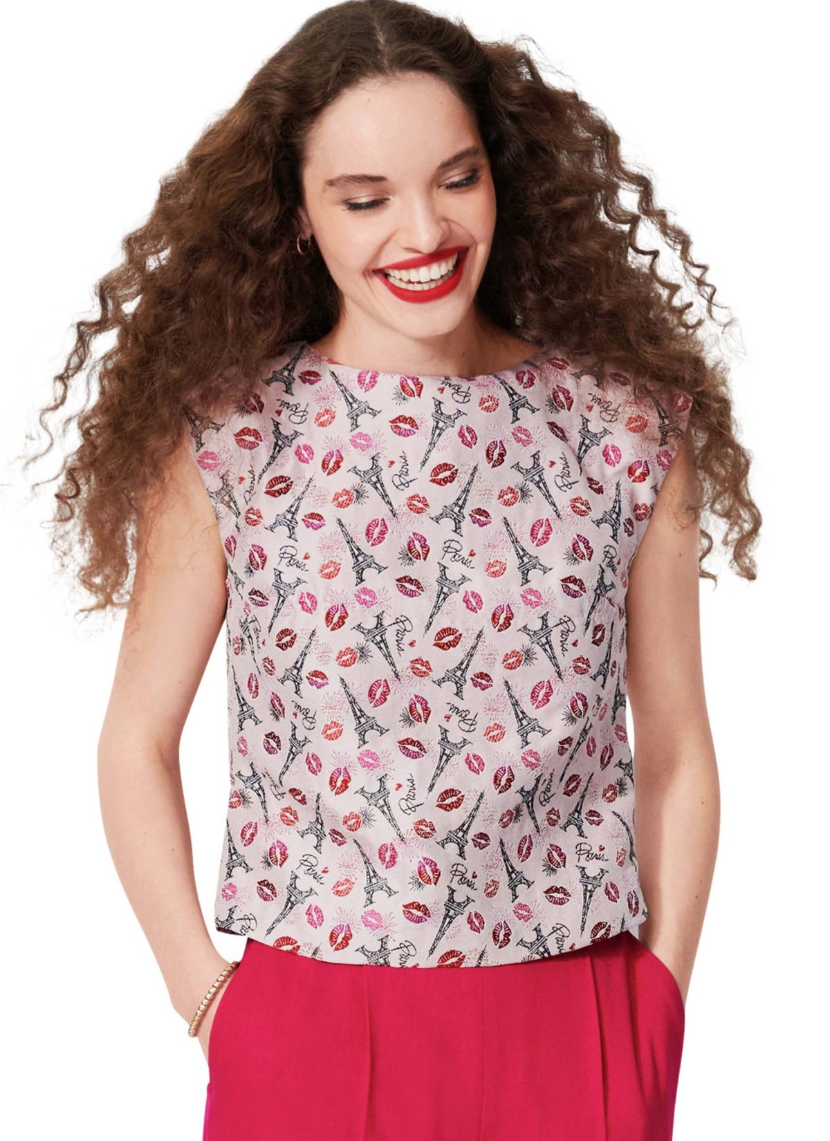 Burda Style Sewing Pattern 5727 Misses' Top