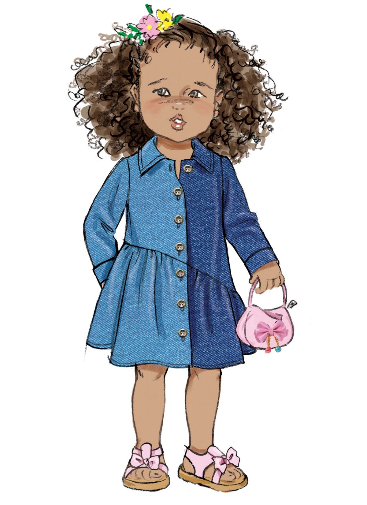 Butterick Sewing Pattern B7047 Misses' Robe in Two Lengths and Pants