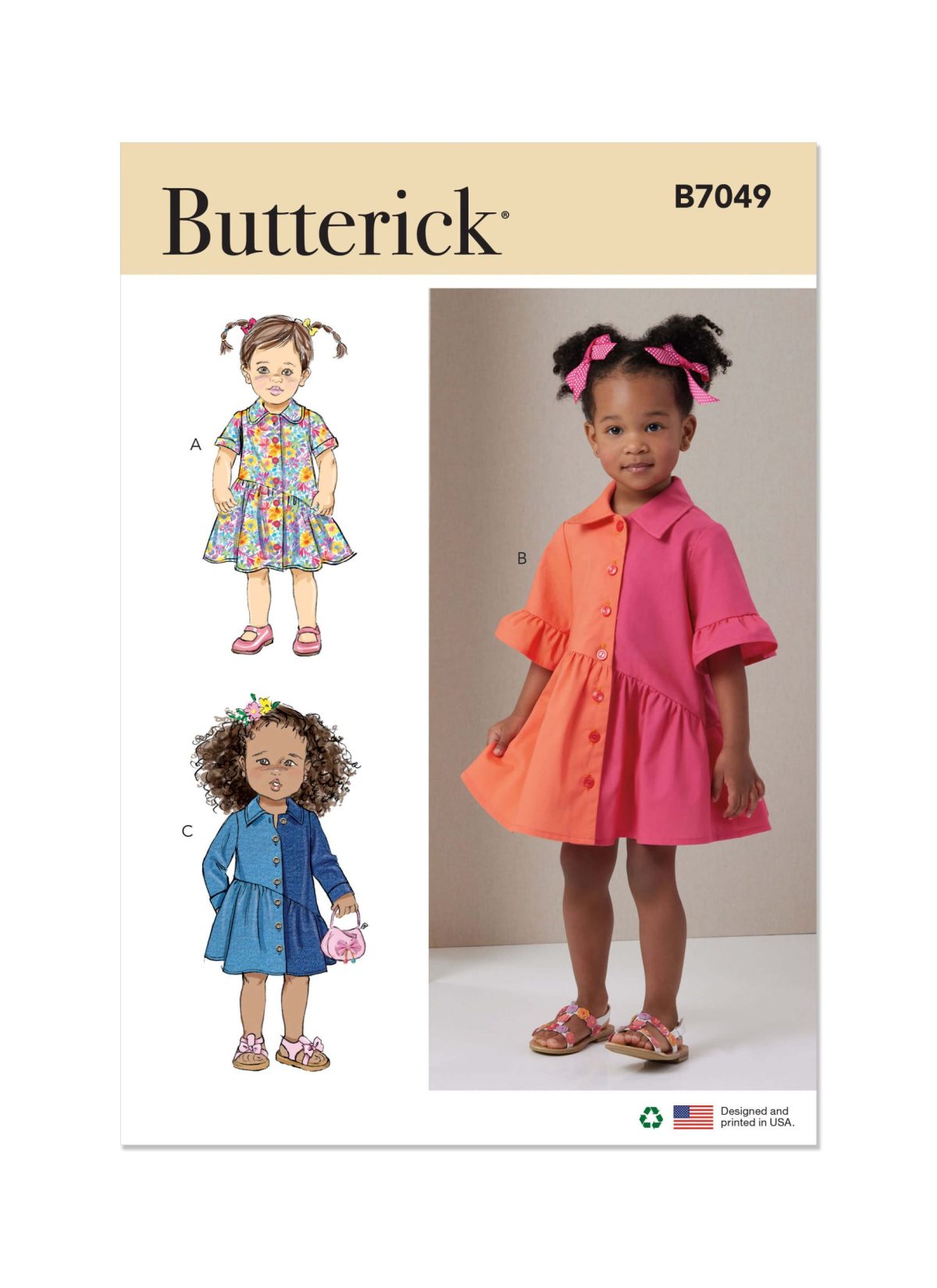 Butterick Sewing Pattern B7047 Misses' Robe in Two Lengths and Pants