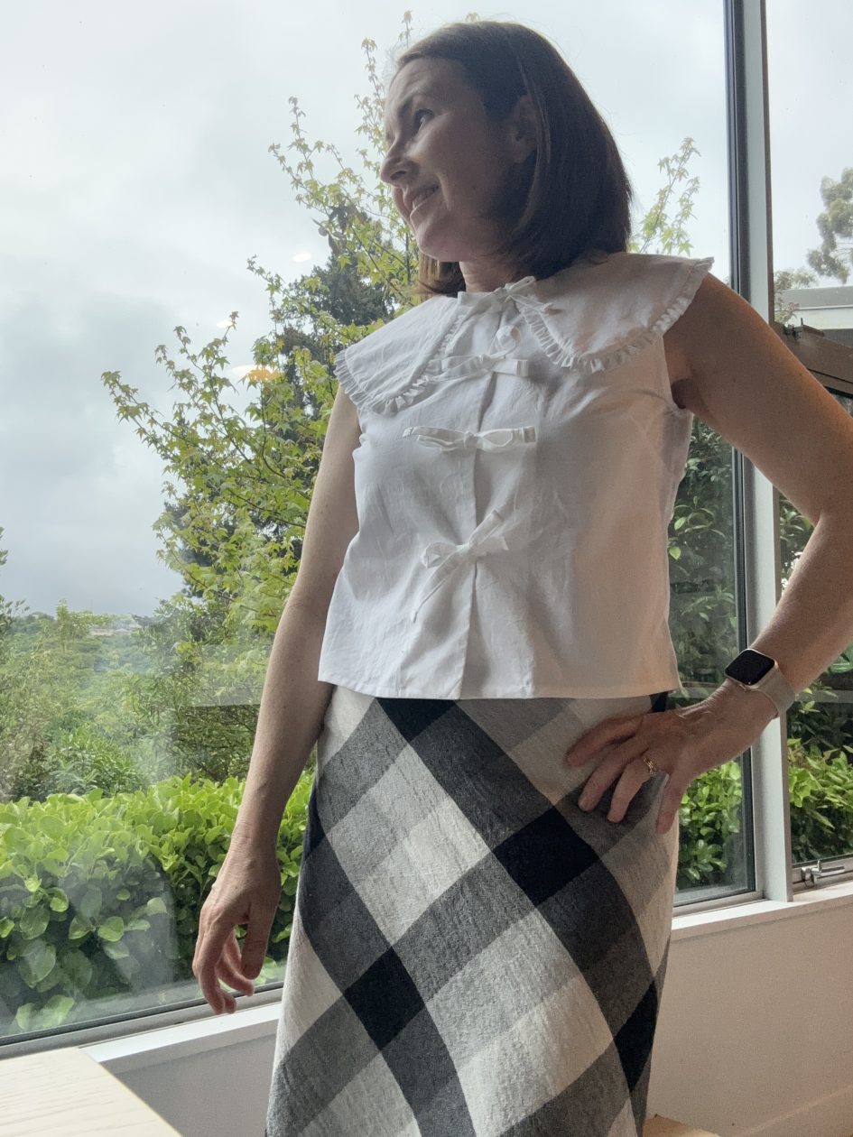 Kathryn Baker of otepotisews on Sewdirect Australia Blog featuring  Butterick 6895 Top 