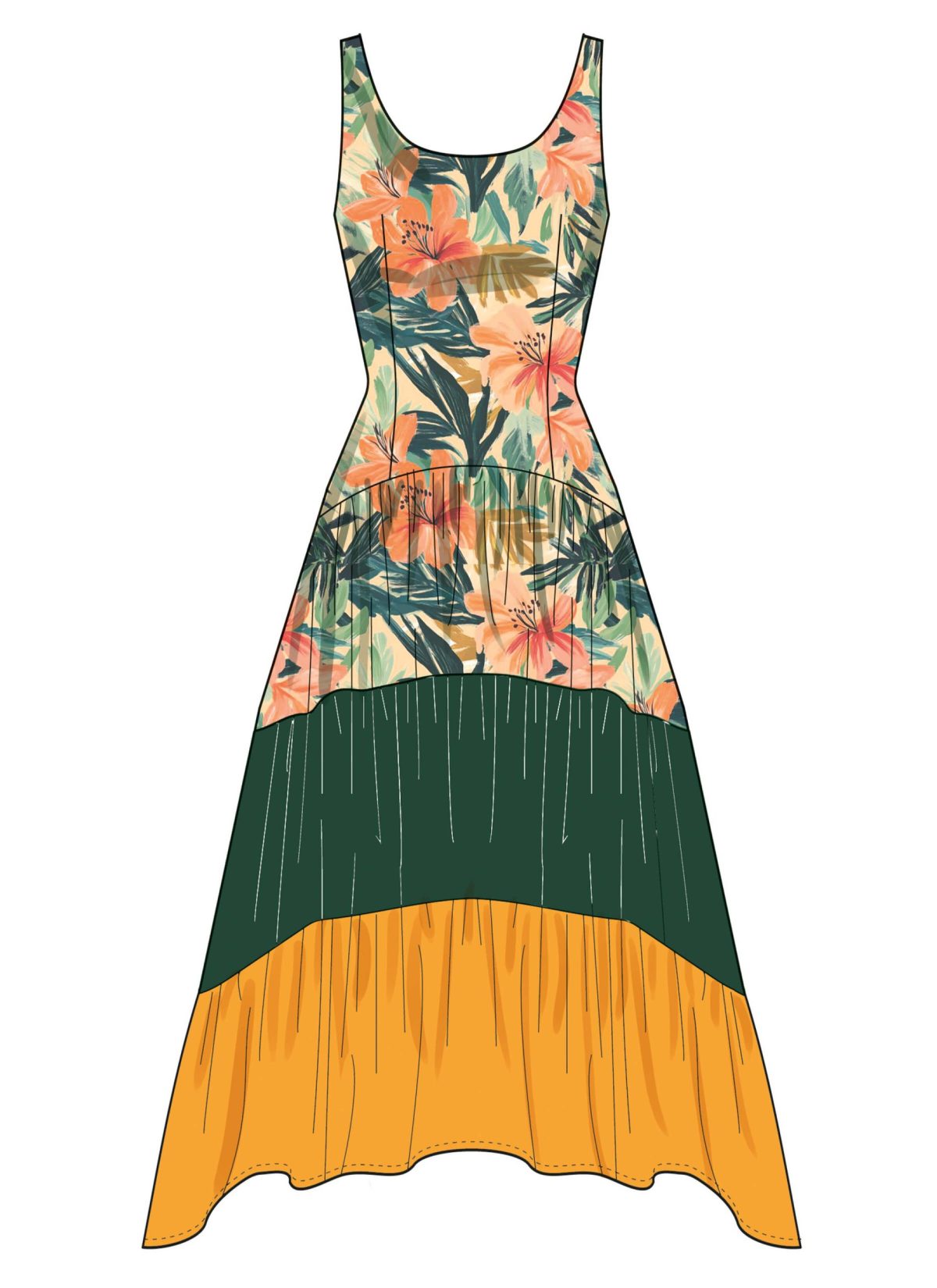 Simplicity Sewing Pattern S3129 Misses' Dresses with Petite Lines