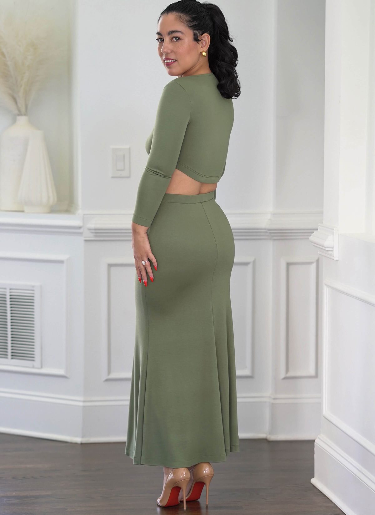 Simplicity Sewing Pattern S3140 Misses' Knit Top and Skirt by Mimi G Style