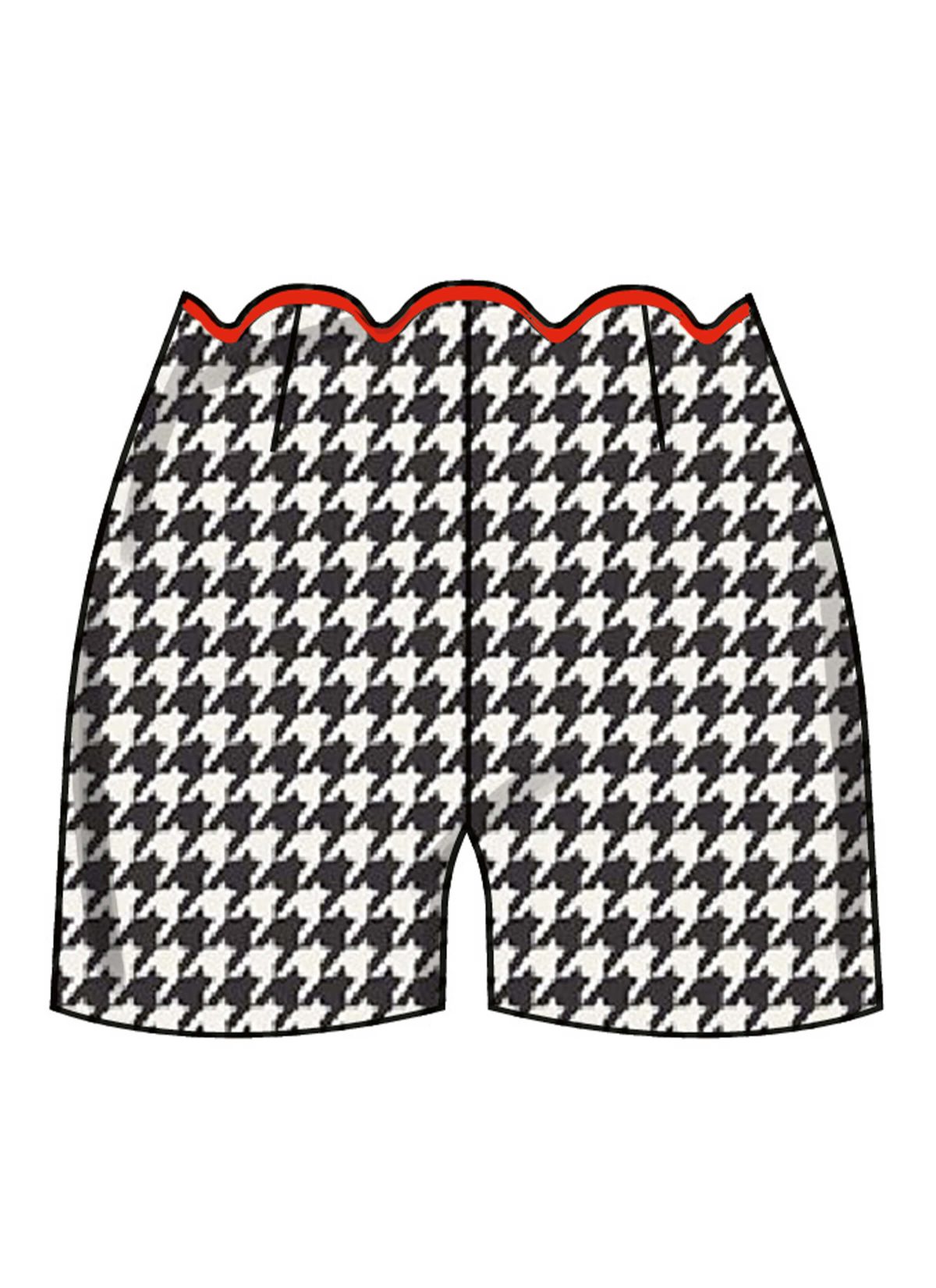 Simplicity Sewing Pattern S3141 Misses' Scalloped Tops, Shorts and Pants