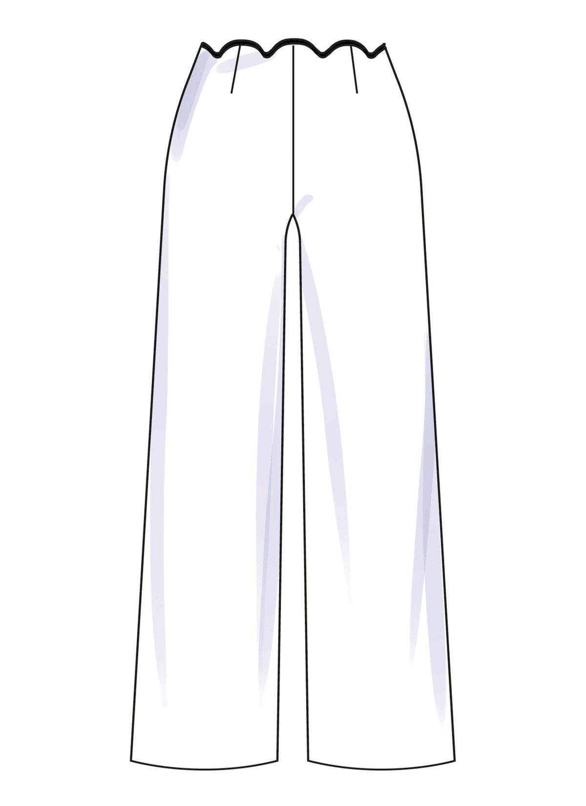 Simplicity Sewing Pattern S3141 Misses' Scalloped Tops, Shorts and Pants