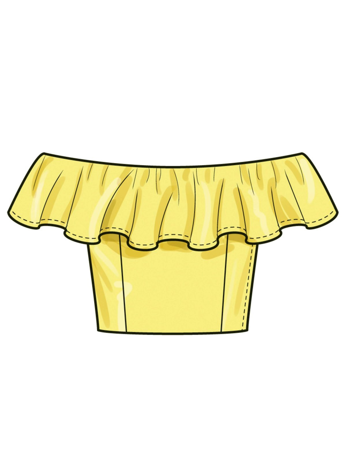 Simplicity Sewing Pattern S3148 Girls' Ruffle Top and Skirt