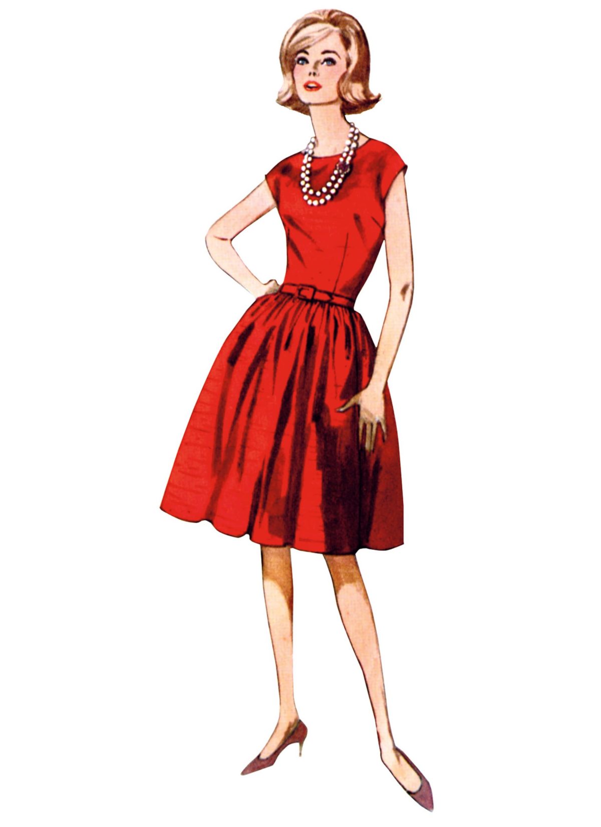 Simplicity Sewing Pattern S3153 Misses' One Piece Jiffy Dress