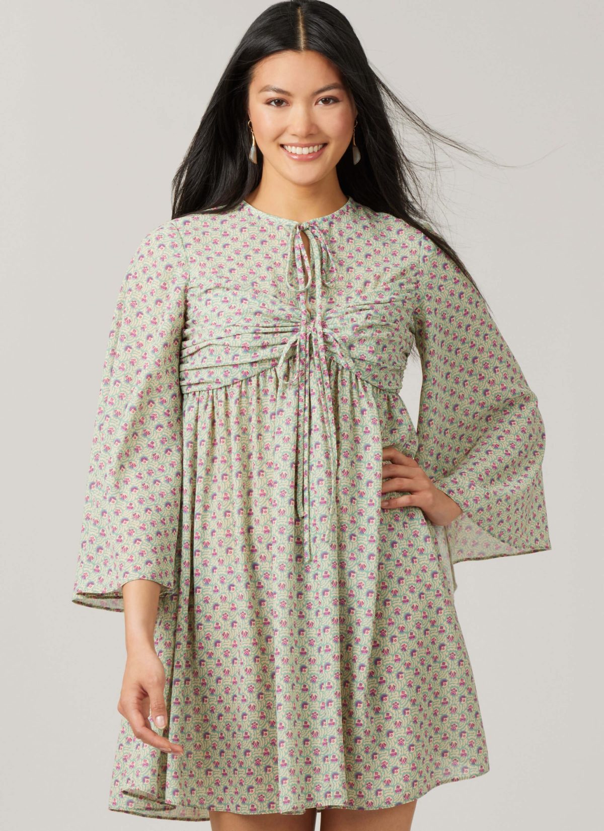 McCall's Sewing Pattern M8602 Misses' Babydoll Dress with Sleeve Variations