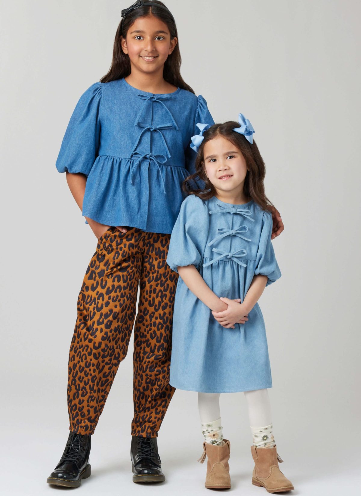 McCall's Sewing Pattern M8618 Children's and Girls' Top, Dress and Trousers