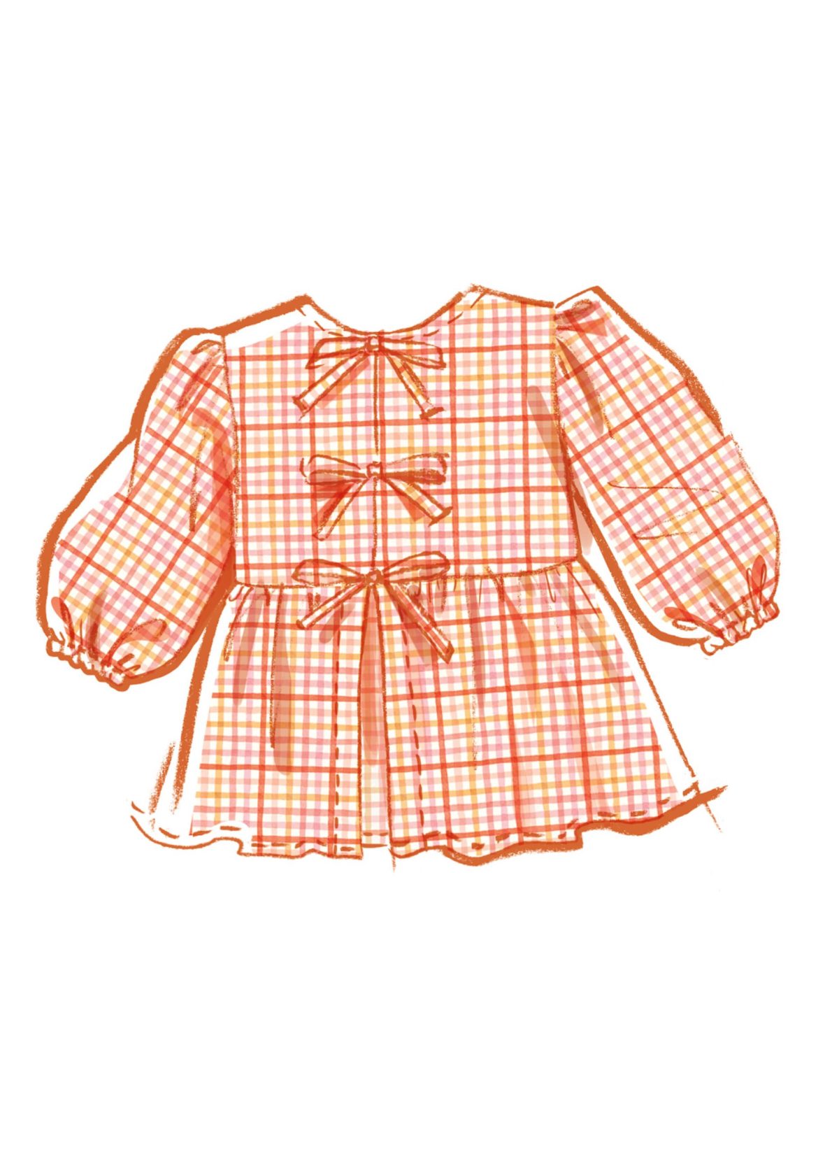 McCall's Sewing Pattern M8618 Children's and Girls' Top, Dress and Trousers