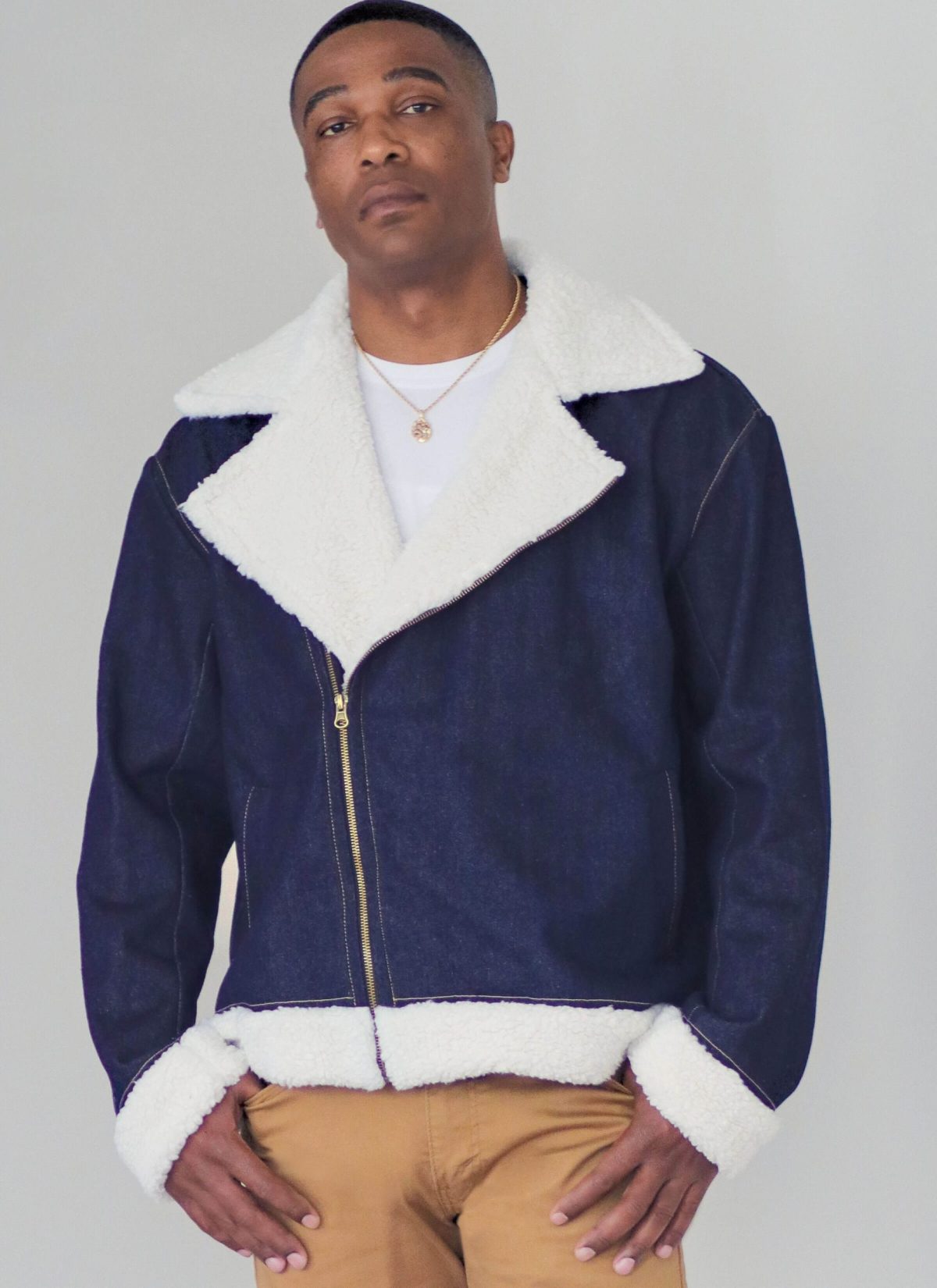 Know Me Sewing Pattern ME2132 Unisex Motorcycle Jacket by Brittany J. Jones