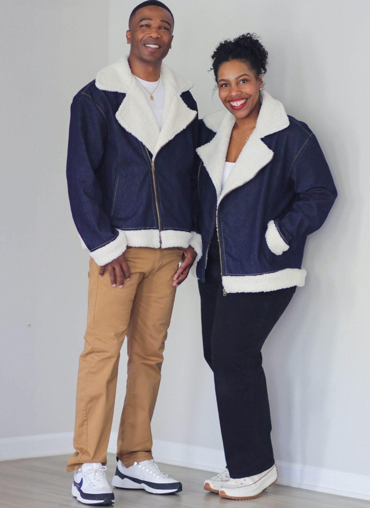 Know Me Sewing Pattern ME2132 Unisex Motorcycle Jacket by Brittany J. Jones