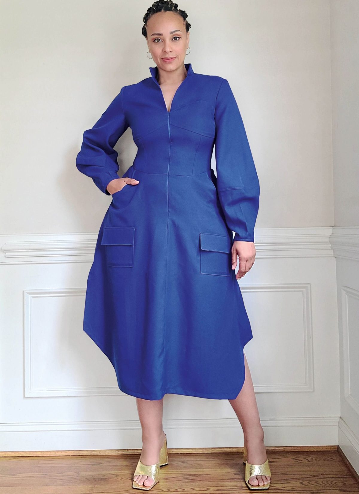 Know Me Sewing Pattern ME2140 Misses' Shirtdress by Keechii B Style