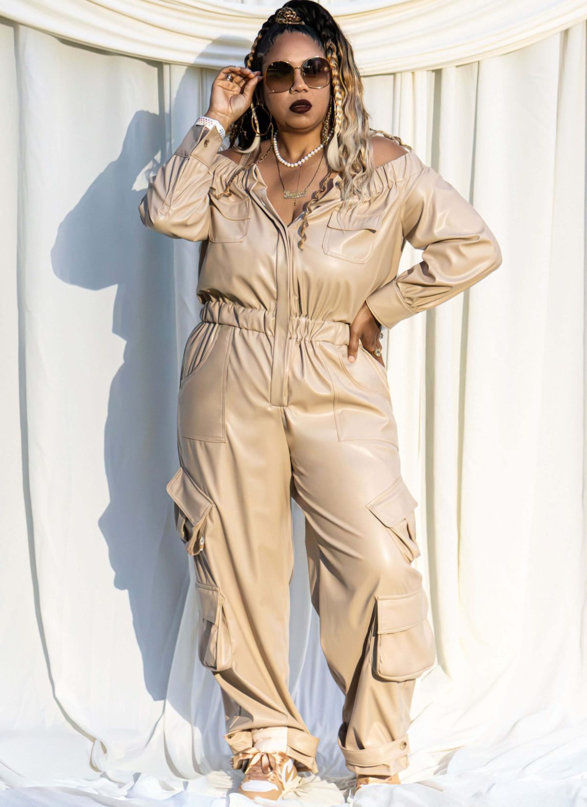 Know Me Sewing Pattern ME2141 Misses' Jumpsuit in Two Lengths by The Corny Rainbow