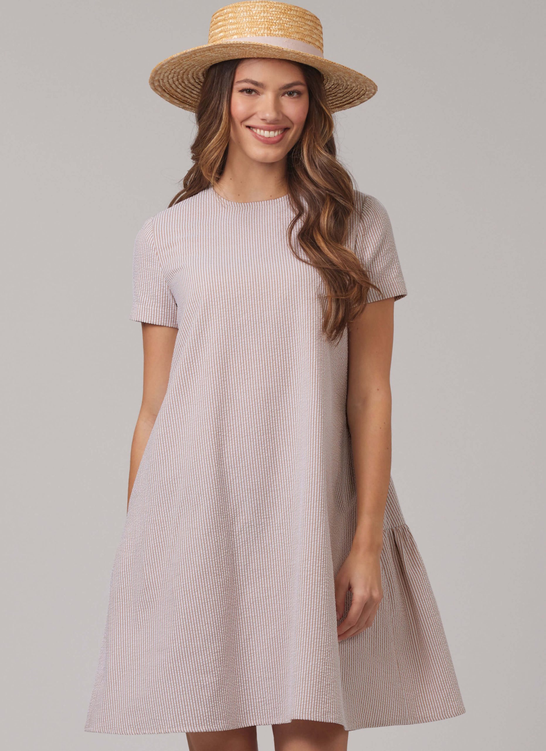 New Look Sewing Pattern N6799 Misses' Dress with Sleeve and Length Variations