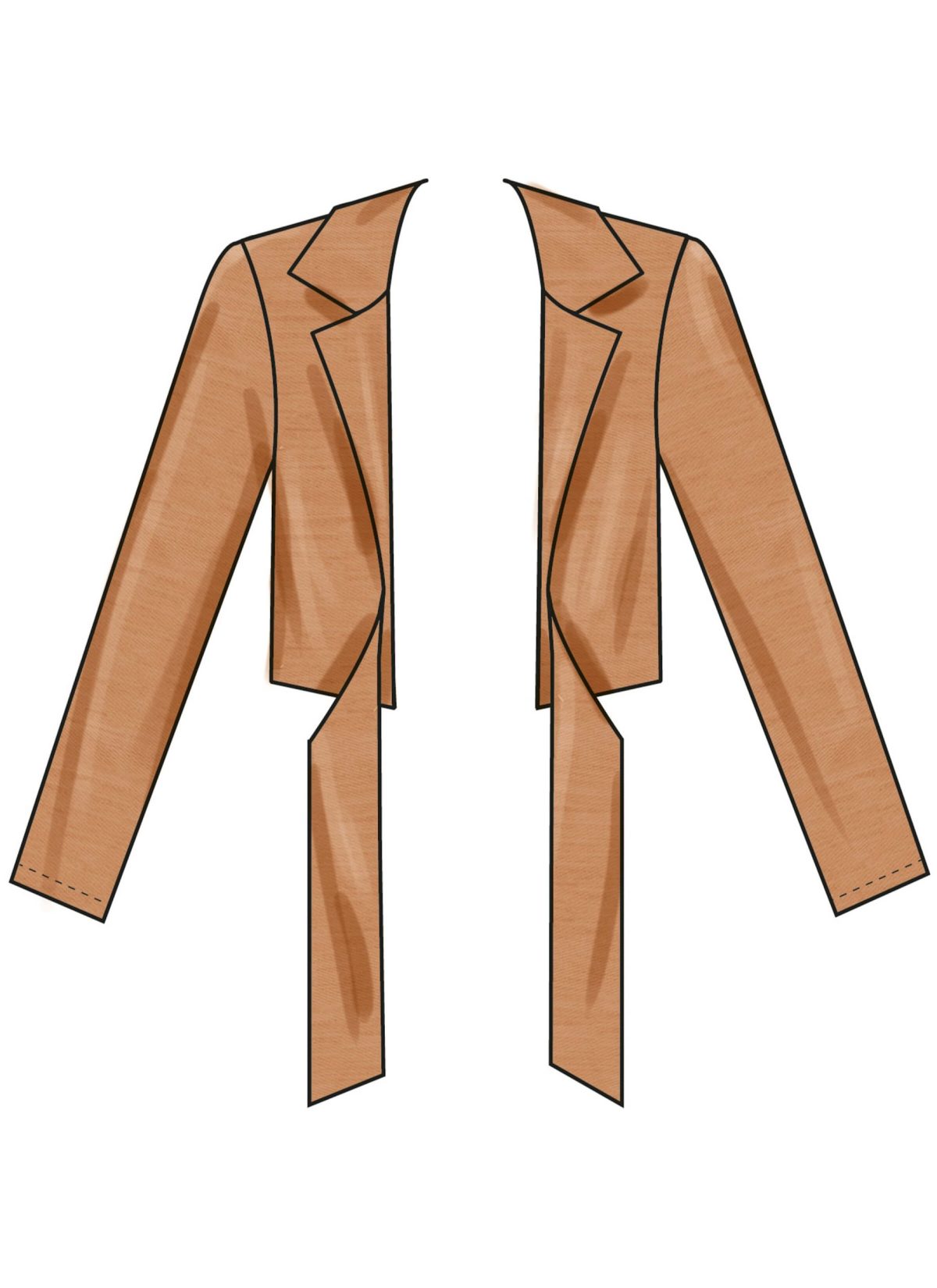 New Look Sewing Pattern N6801 Misses' Tops, Shorts and Trousers