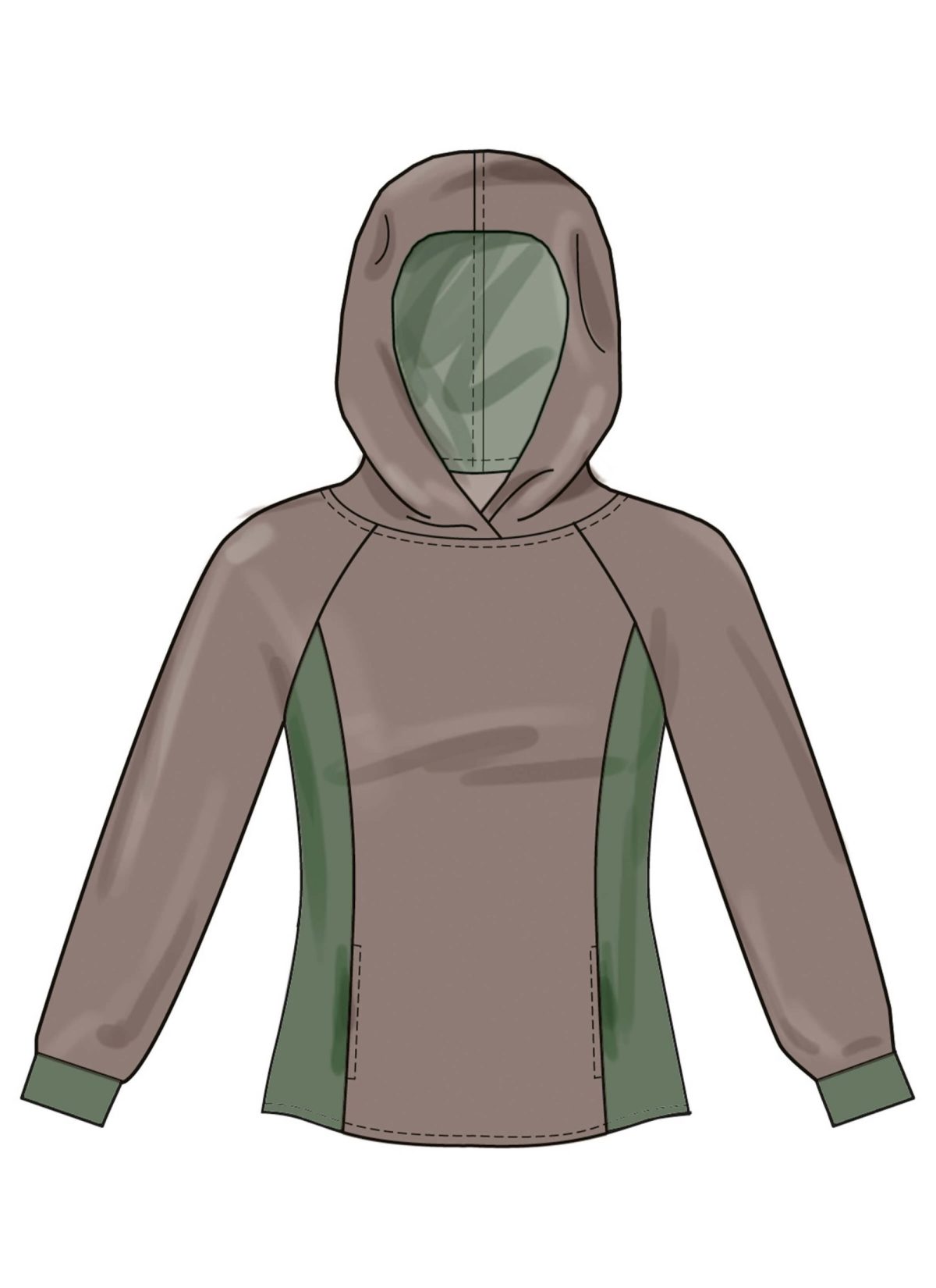 New Look Sewing Pattern N6806 Unisex Hoodies