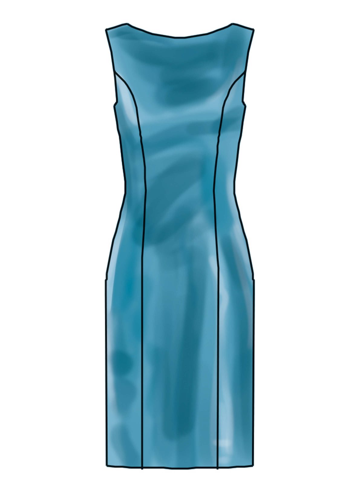 New Look Sewing Pattern N6809 Misses' Jacket, Belt and Dress with Petite Lines