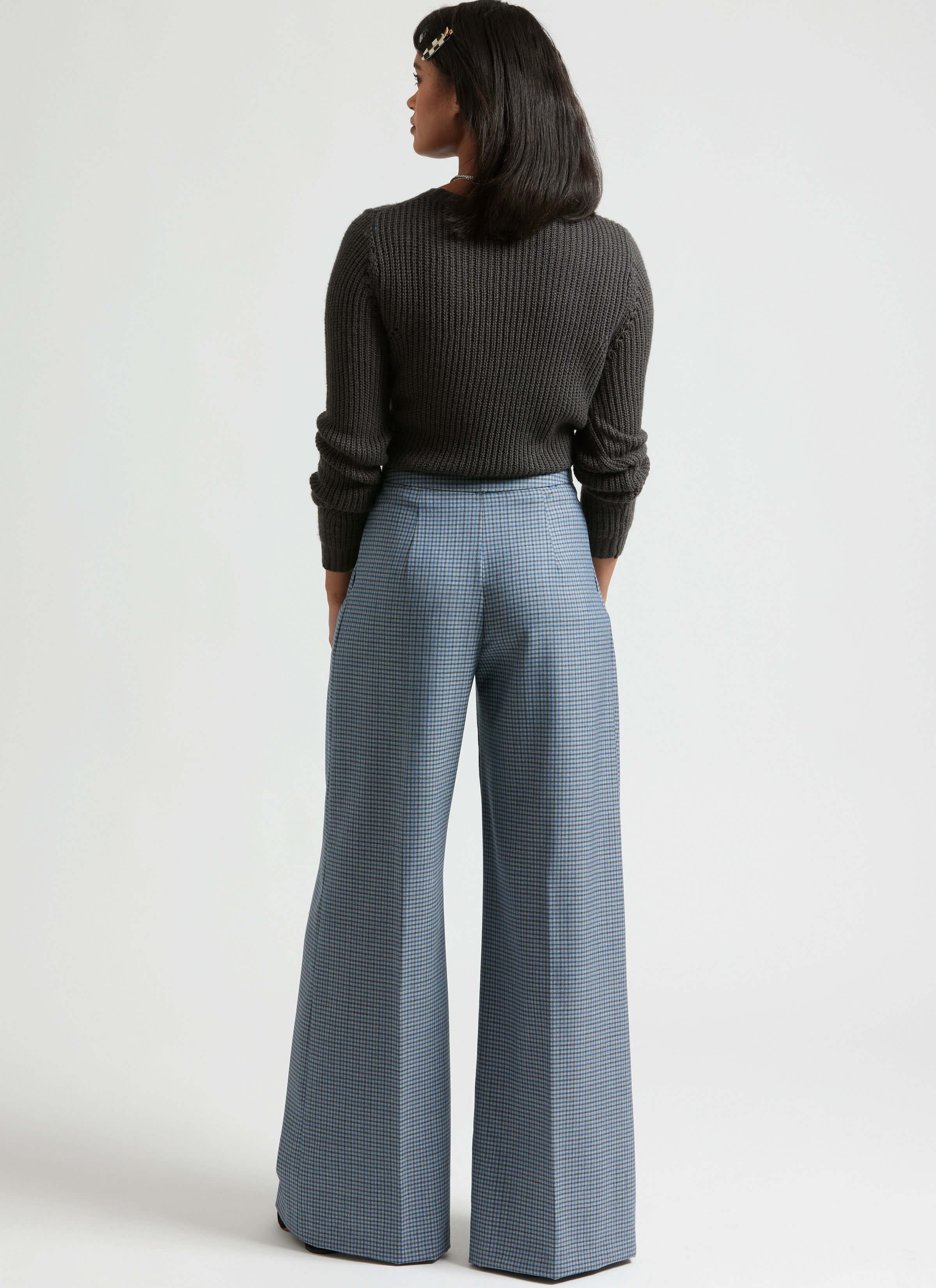 Simplicity Sewing Pattern S3170 Misses' Wide Leg Pleated Trousers with Length and Waistband Variations