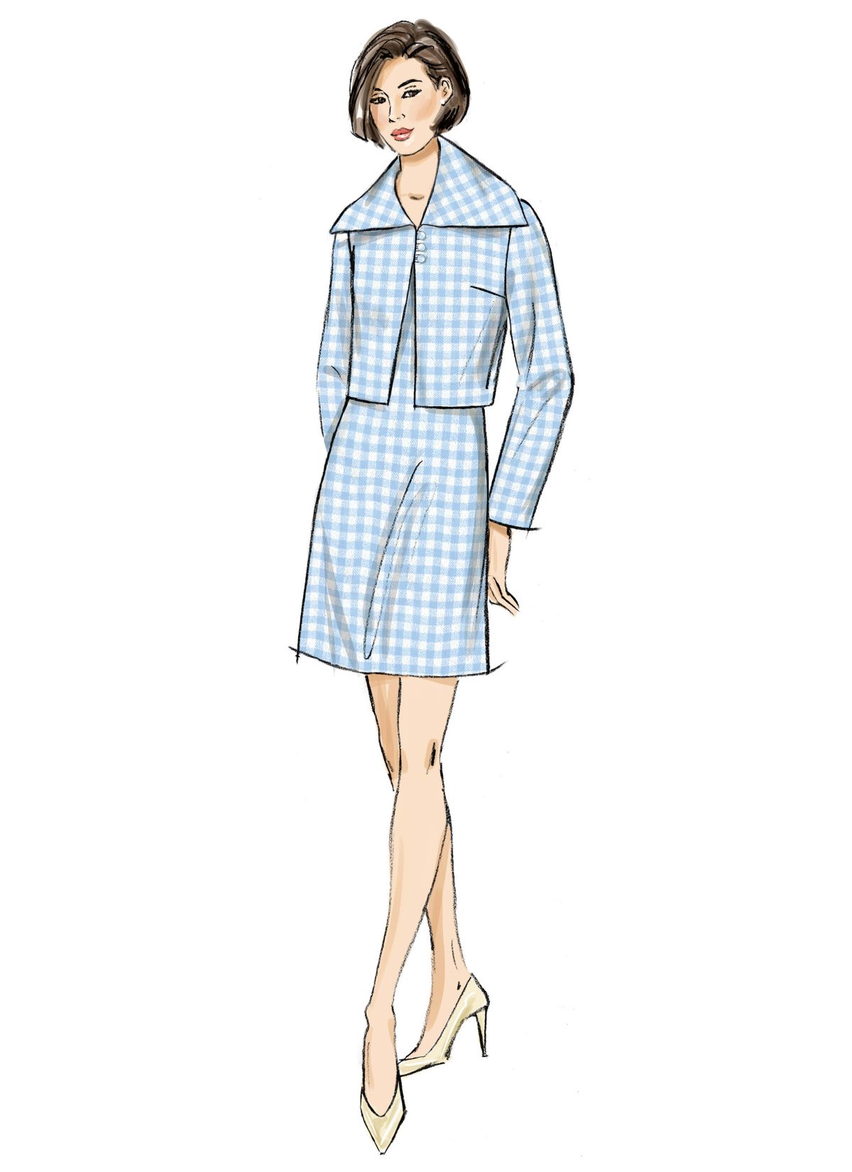 Vogue Patterns Sewing Pattern V2126 Misses' and Miss Petite Jacket and Sheath Dress