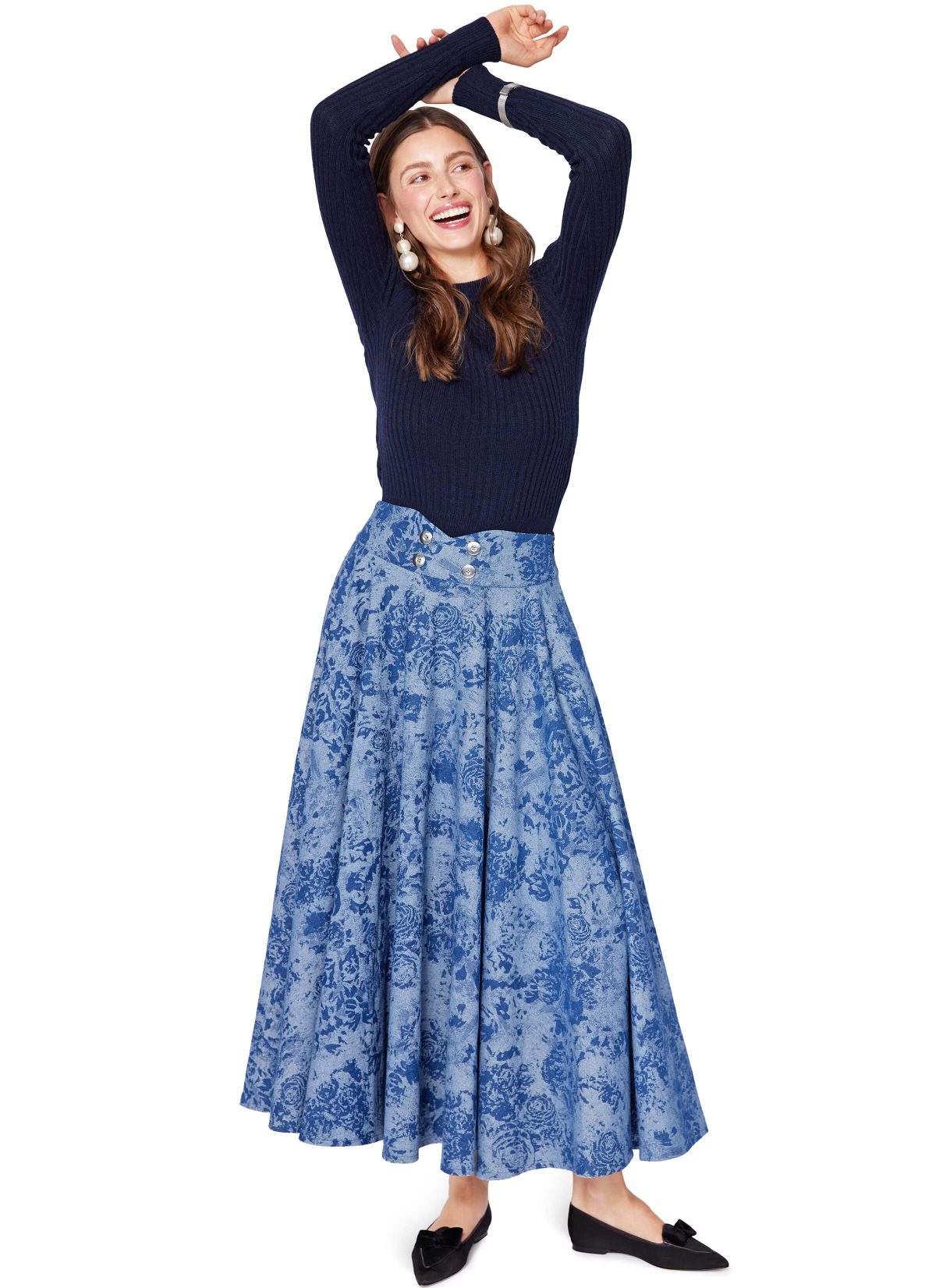 Burda Style Sewing Pattern 5690 Misses' Skirts